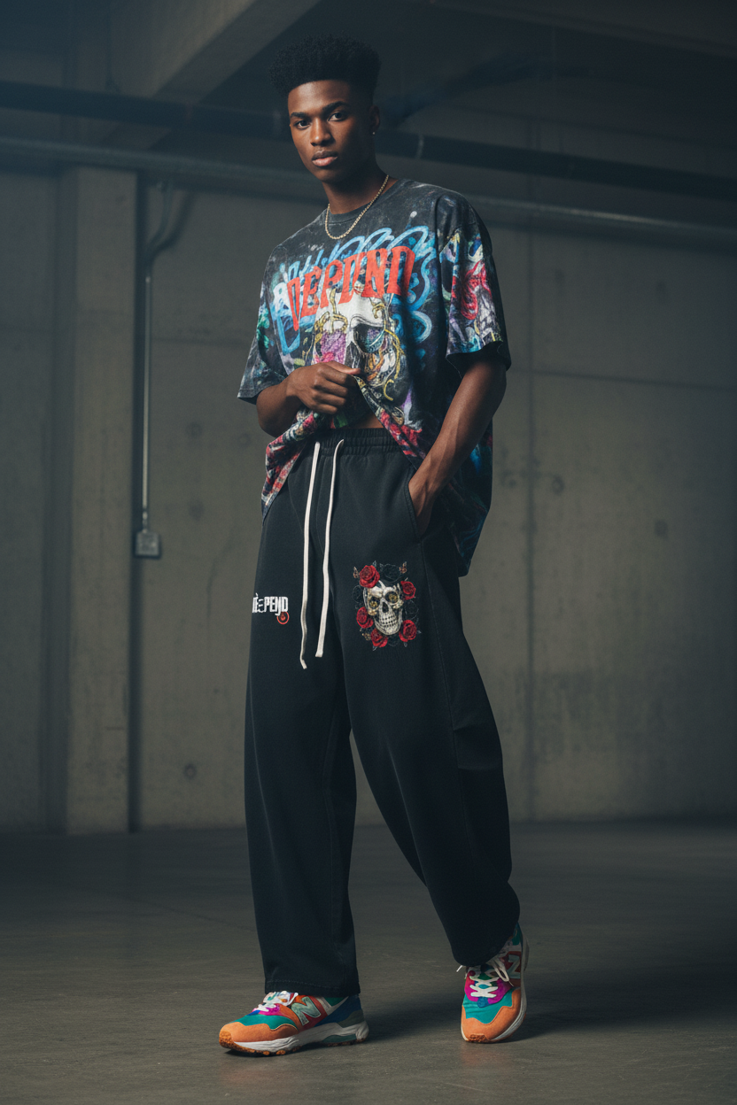 Rosehead Pants Model Shot v5