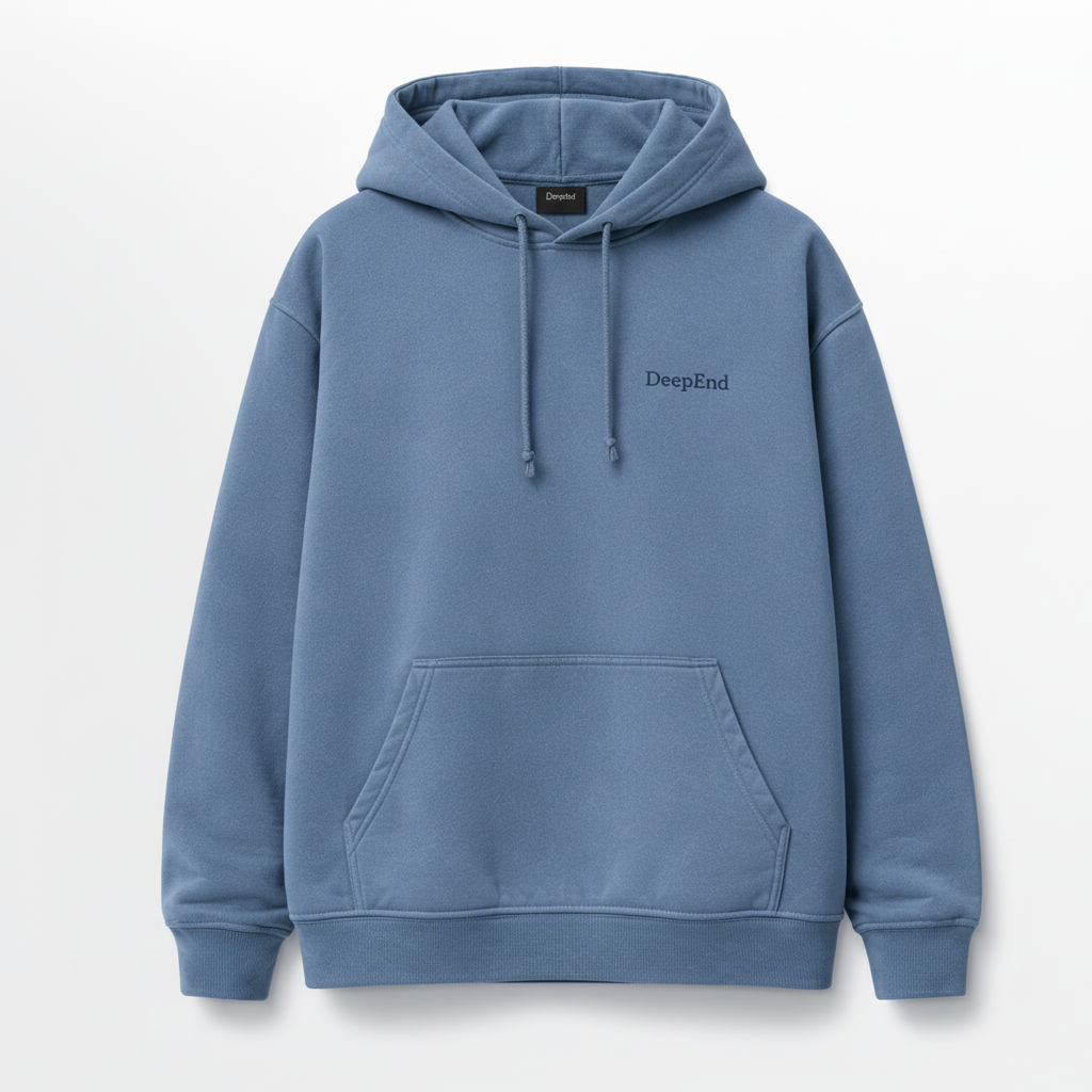 Subsurface Hoodie – Front 3D Mockup