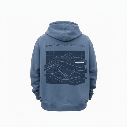 Subsurface Hoodie – Ghost Mannequin Back Mockup