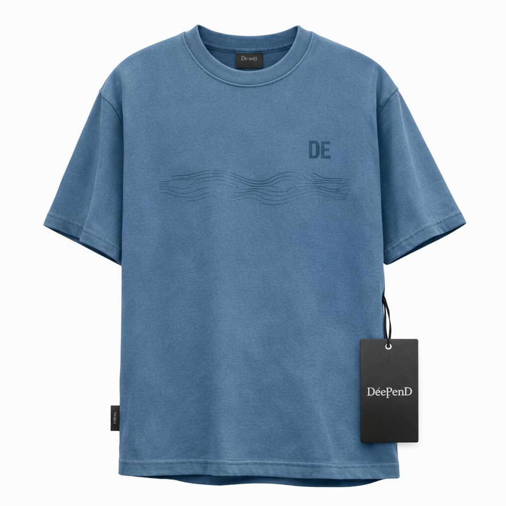 Subsurface T-Shirt – 3D Front Mockup