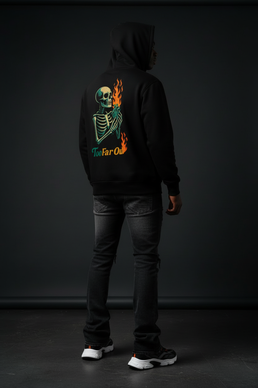 Too Far Out Hoodie Back