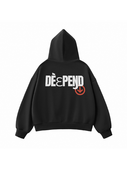 DèɛpEŋD Classic Full Zip Hoodie — product image 3