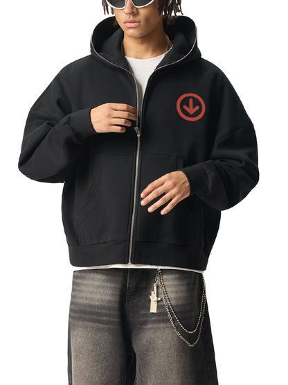 DèɛpEŋD Classic Full Zip Hoodie — product image 6