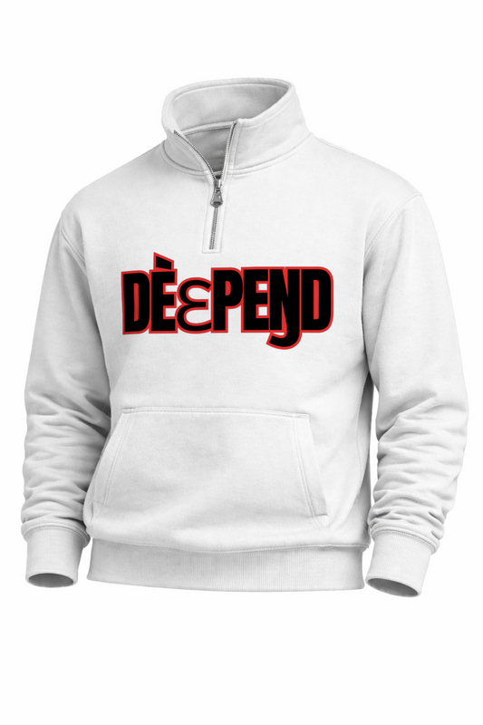 DèɛpEŋD Logo Quarter Zip