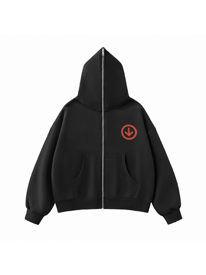 DèɛpEŋD Classic Full Zip Hoodie — product image 2