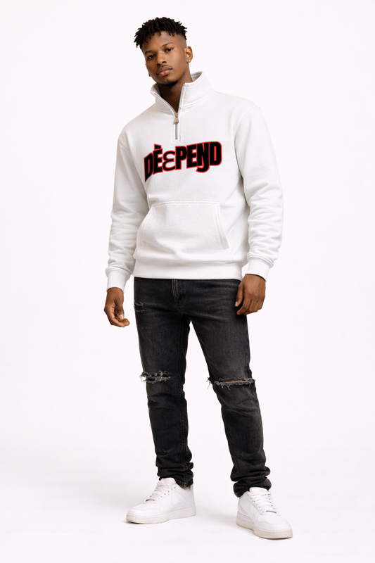 DèɛpEŋD Logo Quarter Zip