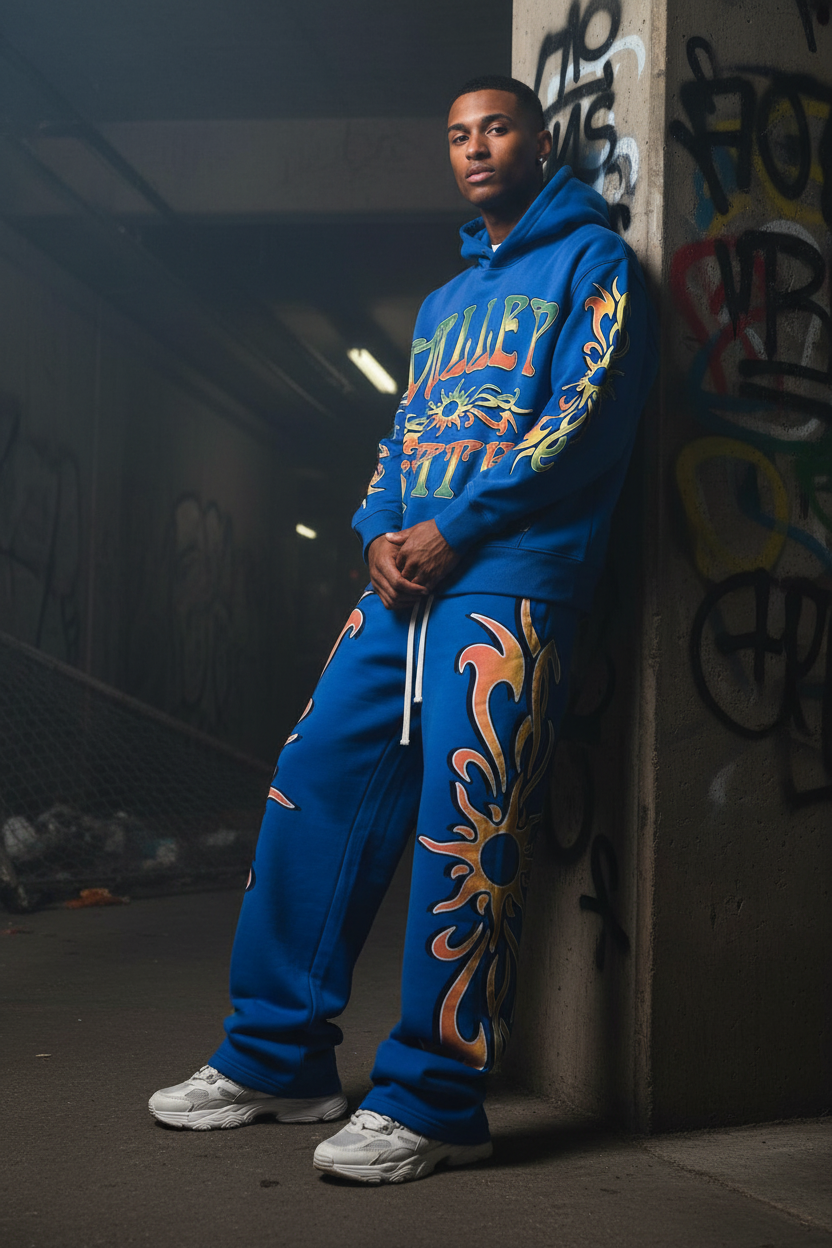 Vale VALLEY State Set — Blue Colorway Model Shot