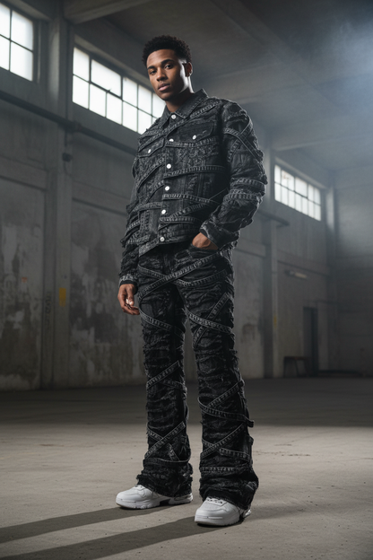 VENIM Jacket x ONYX Flared Jeans – Industrial